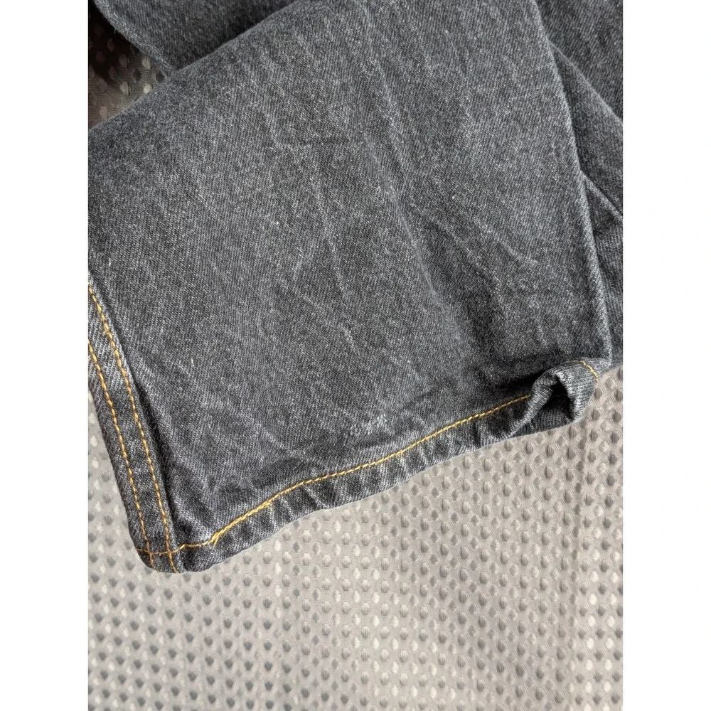 Levis 501XX Button Fly Jeans Mens 33x32 Faded Black Straight Fit Made in Mexico